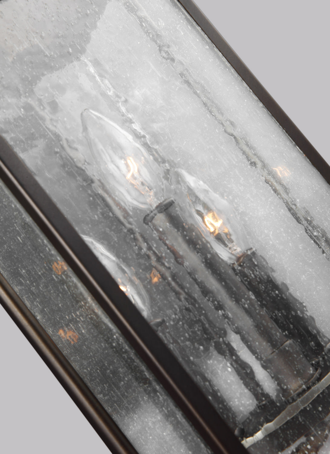 Three Light Outdoor Wall Sconce — 18.25"