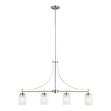 Elmwood Park Four Light Linear Chandelier