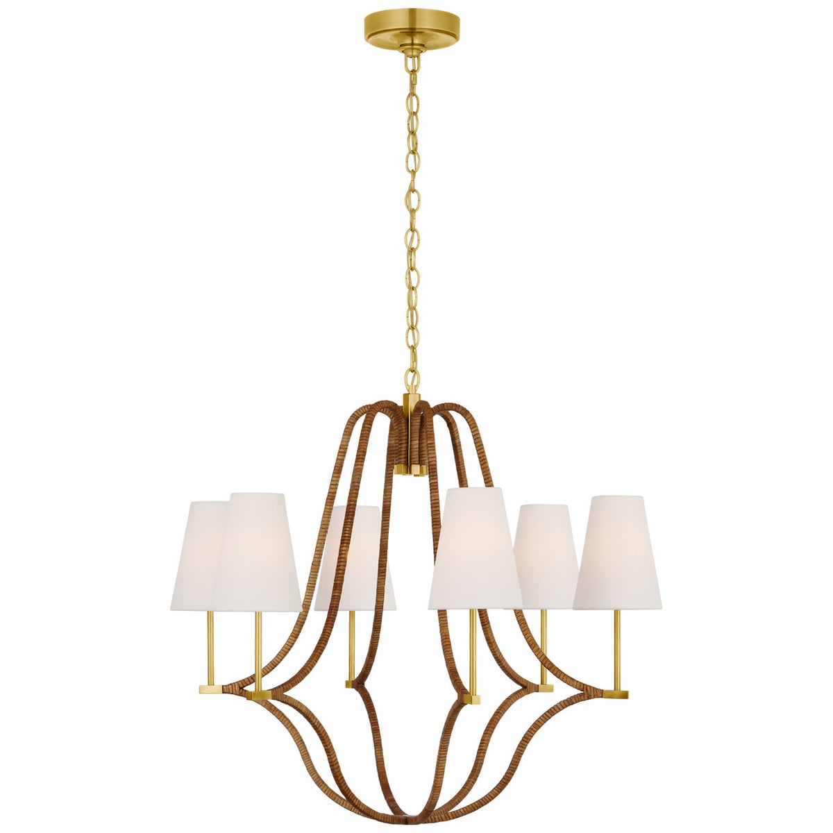 Biscayne Large Wrapped Chandelier