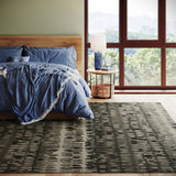 Dash & Albert Paint Chip Hand Micro Hooked Wool Rug in Forest, photo 2