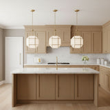 Three Light Lantern — 23.25", Smooth White