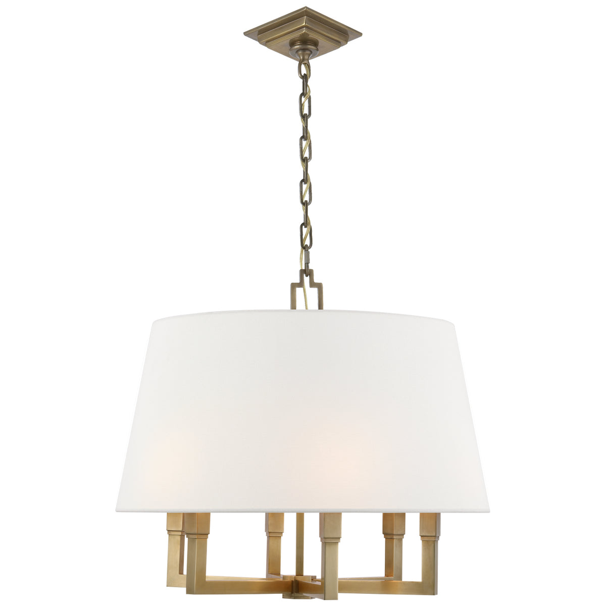Square Tube Hanging Shade