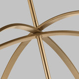 Alturas Nine Light Chandelier — Clear Seeded