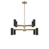 Zentro Eight Light Chandelier