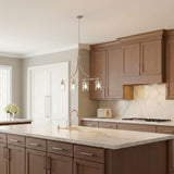 Elmwood Park Four Light Linear Chandelier