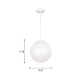 Leo Hanging Globe Extra Large Pendant