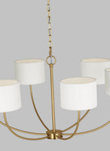 Six Light Chandelier — 17.13"
