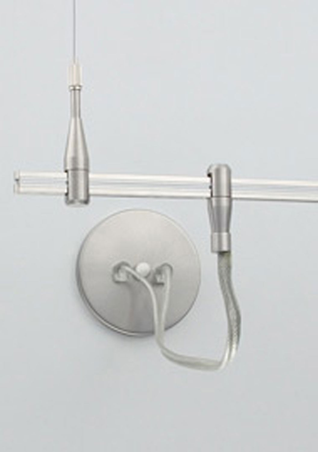 MonoRail Center Power Feed Single-Feed — Satin Nickel