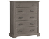 Owl Brushed Oak | Emerson 5 Drawer Dresser | Valley Ridge Furniture