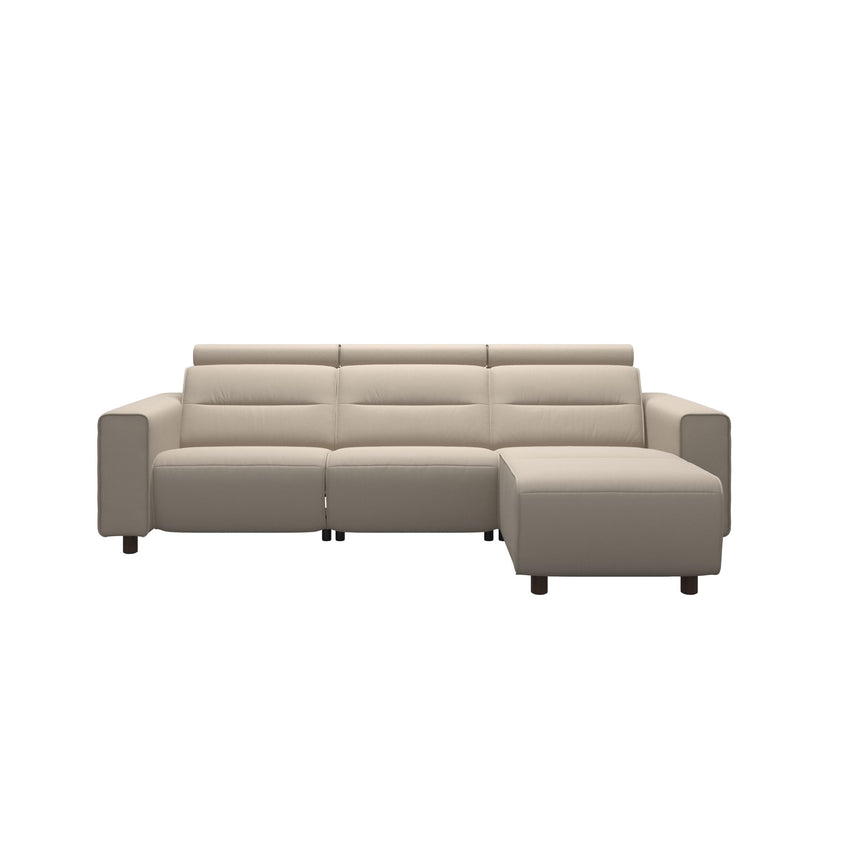 Emily Wide Arm | 3-Seater Sofa with 2 Power Seats and 1 Long Seat