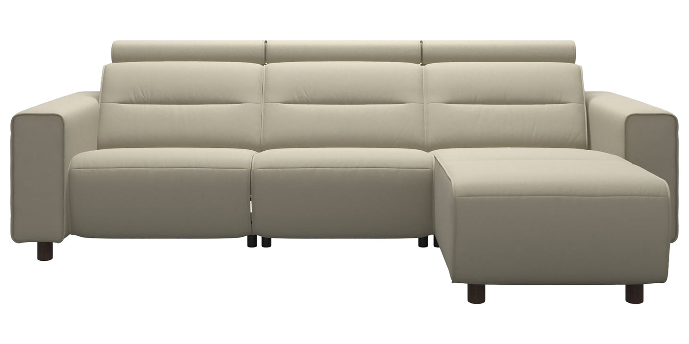 Emily Wide Arm | 3-Seater Sofa with 2 Power Seats and 1 Long Seat