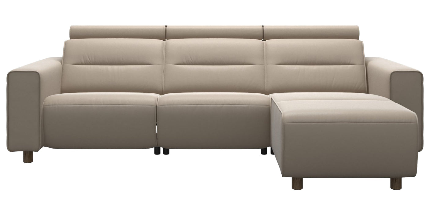 Emily Wide Arm | 3-Seater Sofa with 2 Power Seats and 1 Long Seat