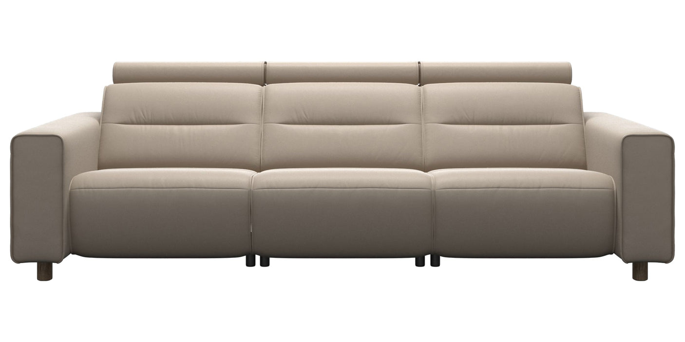 Emily Wide Arm | 3-Seater Sofa with 2 Power Seats