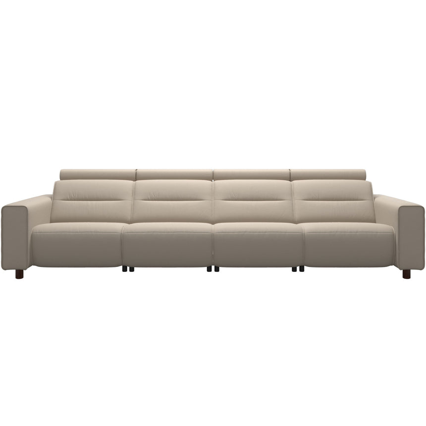 Emily Wide Arm | 4-Seater Sofa with 2 Power Seats