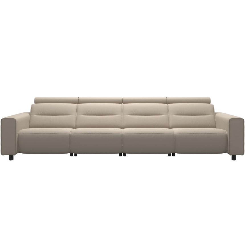 Emily Wide Arm | 4-Seater Sofa with 2 Power Seats