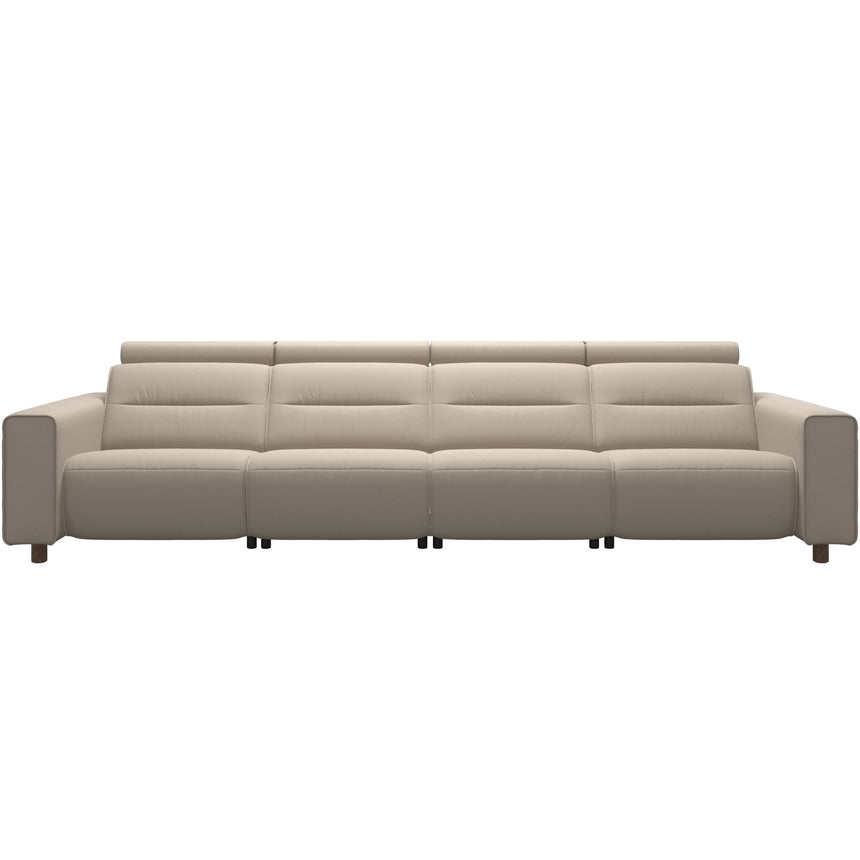 Emily Wide Arm | 4-Seater Sofa with 2 Power Seats
