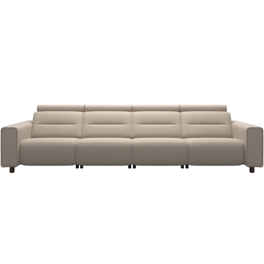 Emily Wide Arm | 4-Seater Sofa with 2 Power Seats