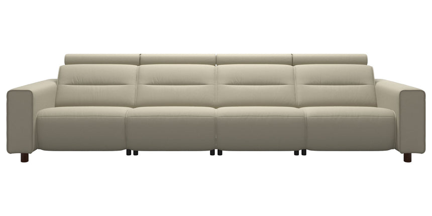 Emily Wide Arm | 4-Seater Sofa with 2 Power Seats