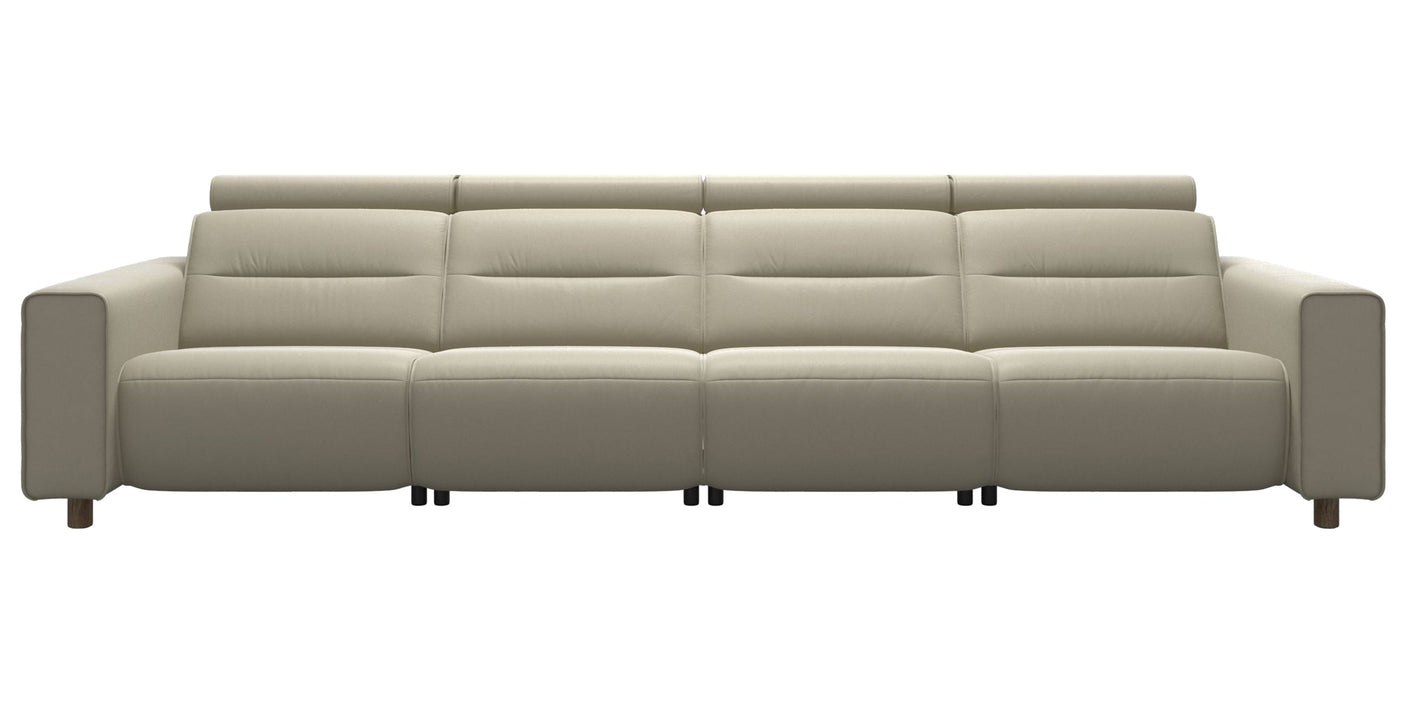 Emily Wide Arm | 4-Seater Sofa with 2 Power Seats