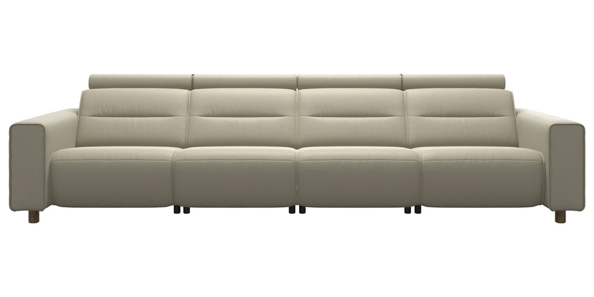 Emily Wide Arm | 4-Seater Sofa with 2 Power Seats