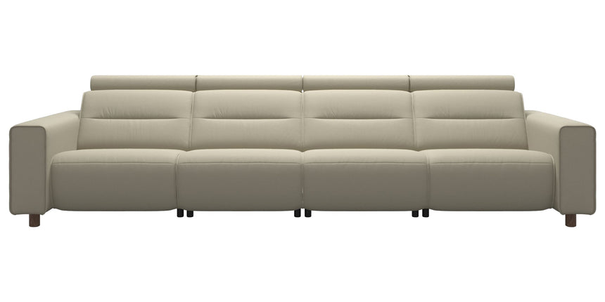 Emily Wide Arm | 4-Seater Sofa with 2 Power Seats