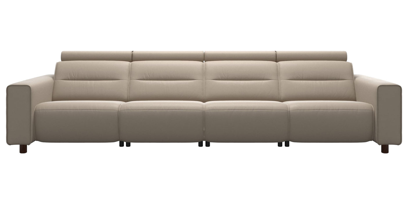 Emily Wide Arm | 4-Seater Sofa with 2 Power Seats