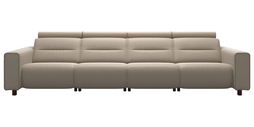 Emily Wide Arm | 4-Seater Sofa with 2 Power Seats