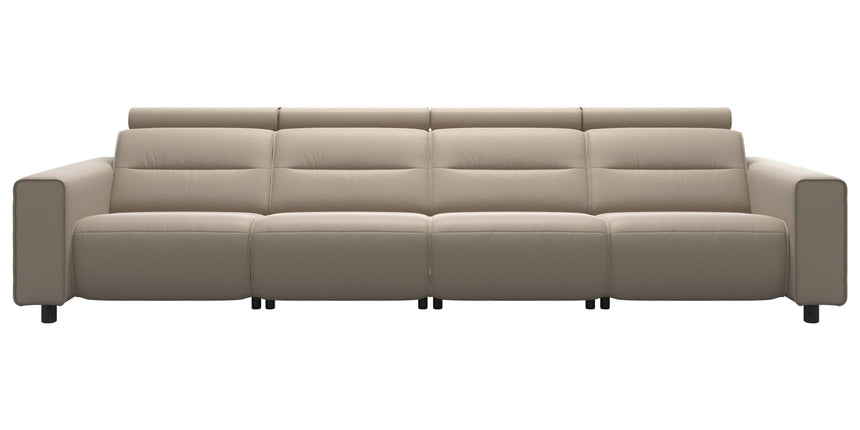 Emily Wide Arm | 4-Seater Sofa with 2 Power Seats