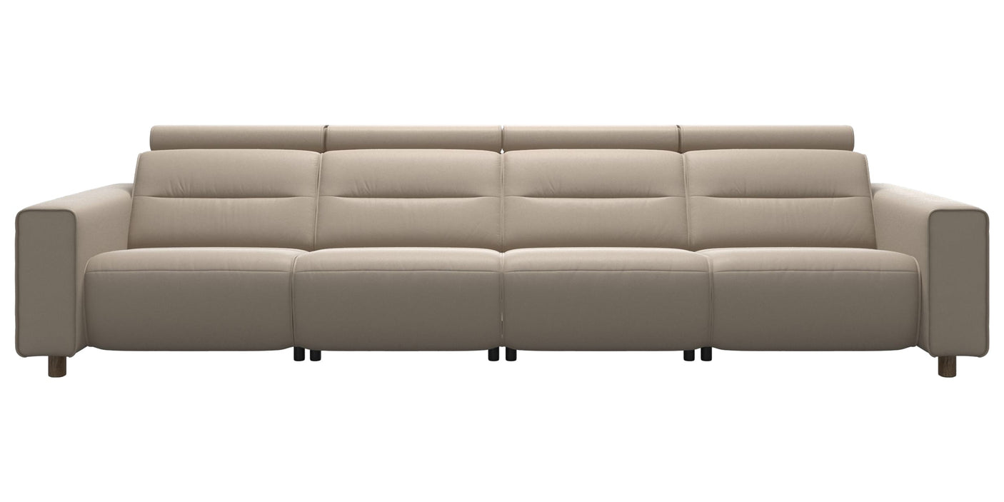 Emily Wide Arm | 4-Seater Sofa with 2 Power Seats