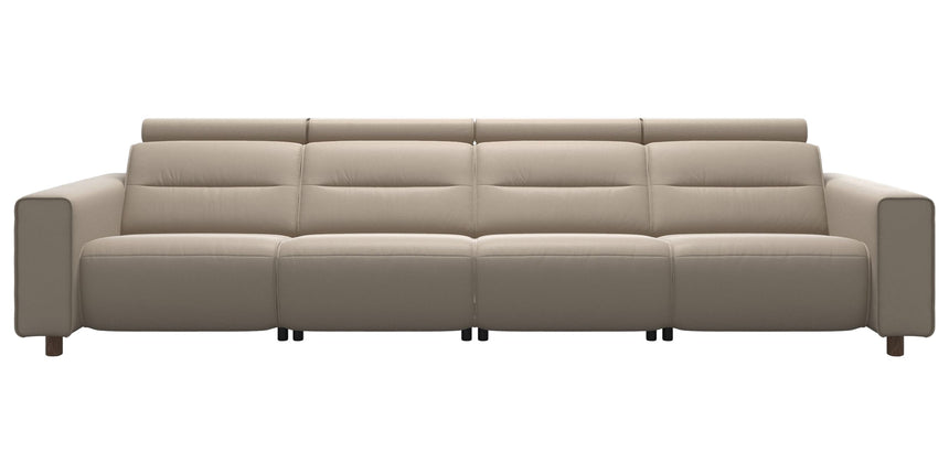 Emily Wide Arm | 4-Seater Sofa with 2 Power Seats