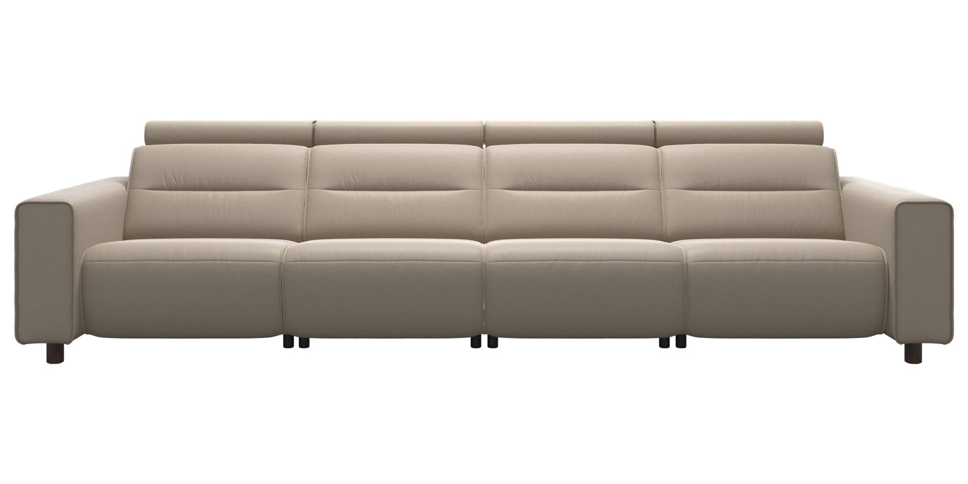 Emily Wide Arm | 4-Seater Sofa with 2 Power Seats