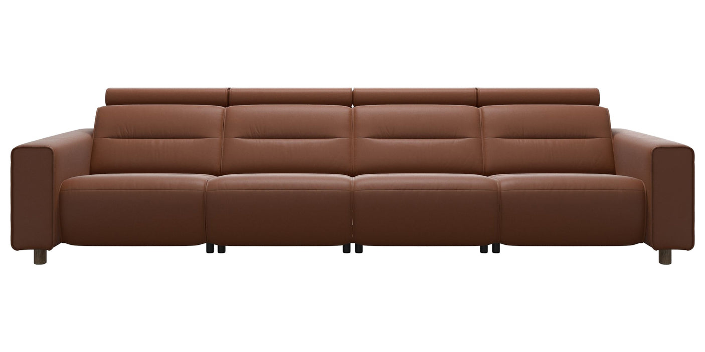 Emily Wide Arm | 4-Seater Sofa with 2 Power Seats