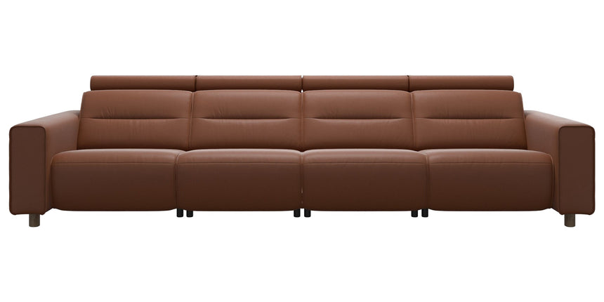 Emily Wide Arm | 4-Seater Sofa with 2 Power Seats