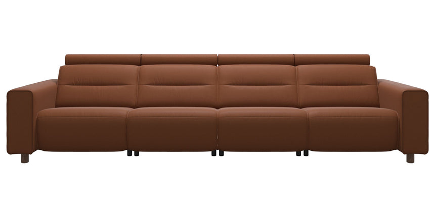 Emily Wide Arm | 4-Seater Sofa with 2 Power Seats
