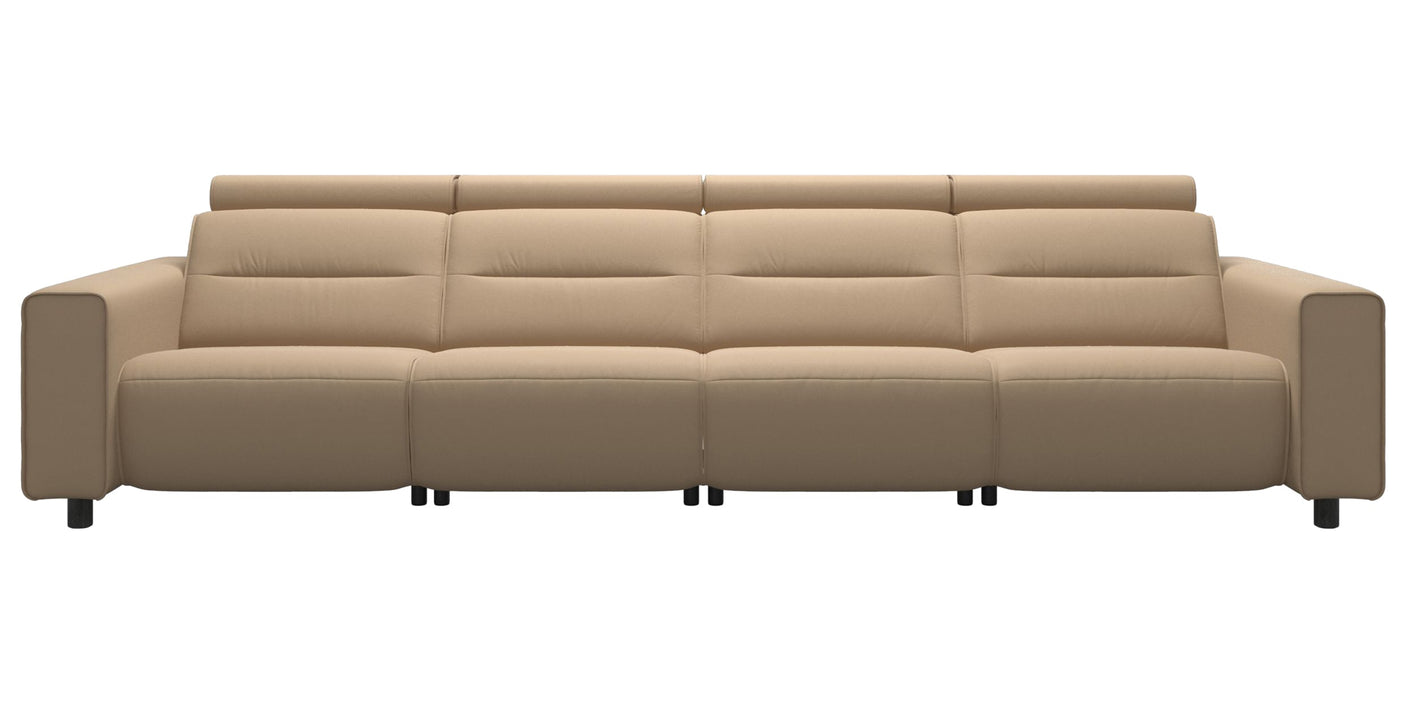 Emily Wide Arm | 4-Seater Sofa with 2 Power Seats