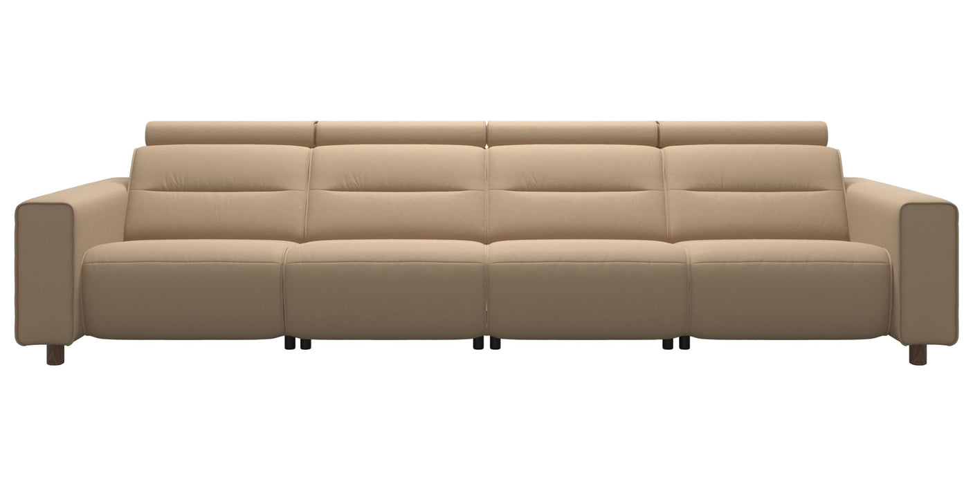 Emily Wide Arm | 4-Seater Sofa with 2 Power Seats