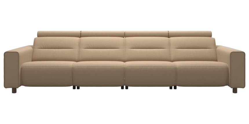 Emily Wide Arm | 4-Seater Sofa with 2 Power Seats