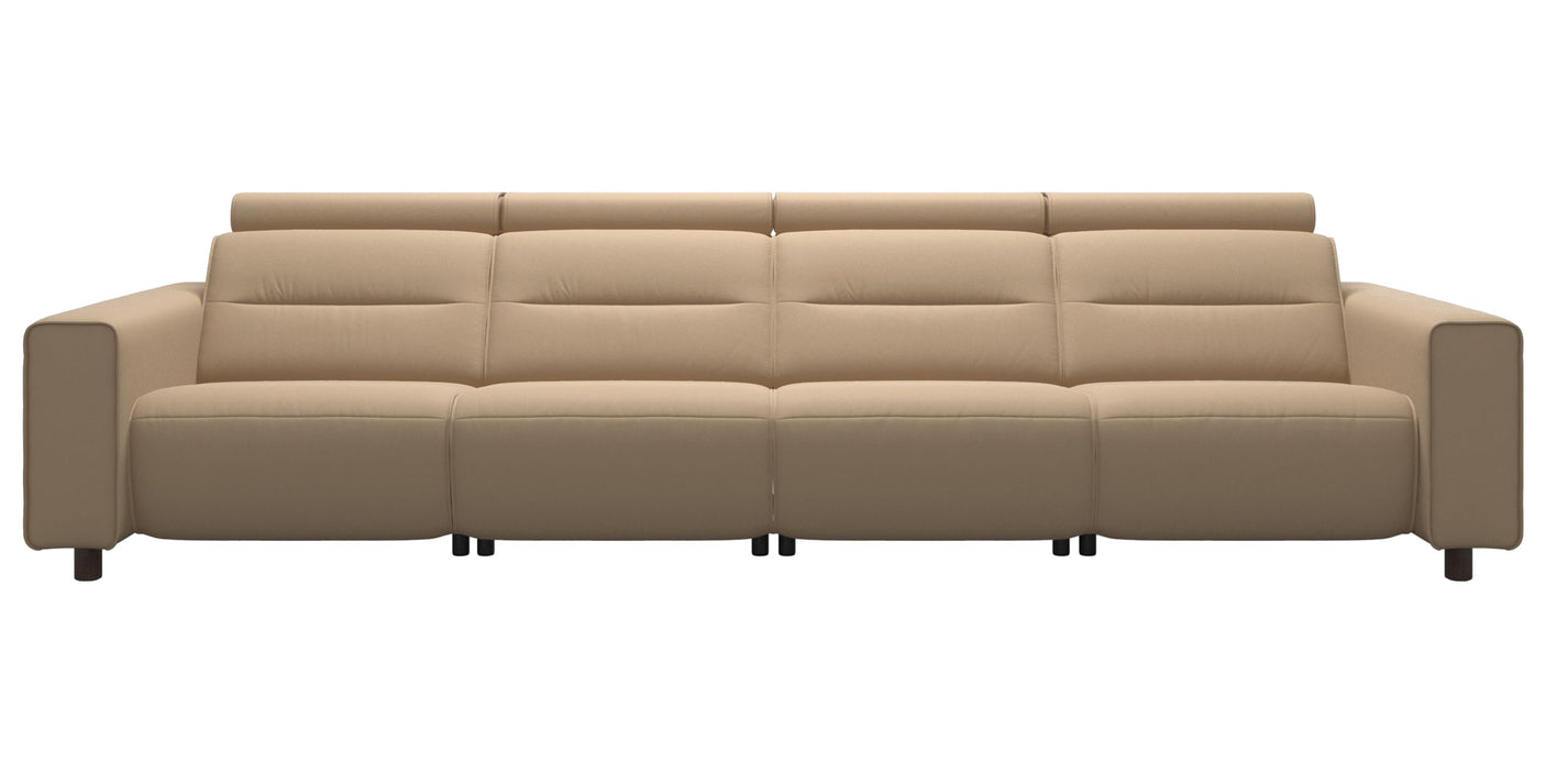 Emily Wide Arm | 4-Seater Sofa with 2 Power Seats