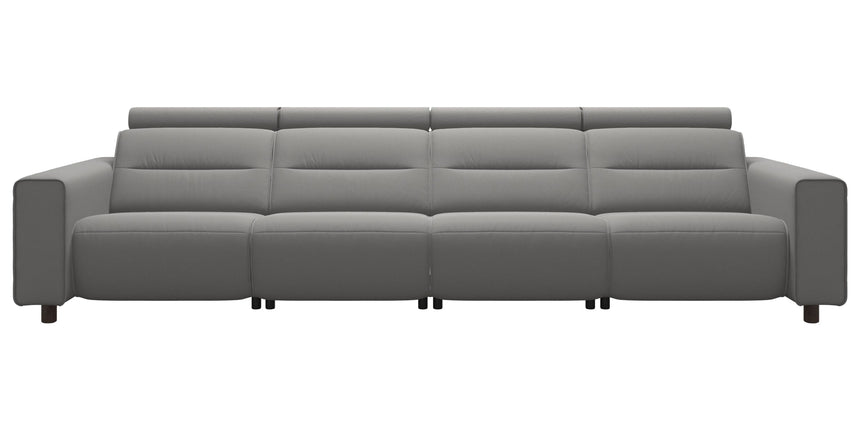 Emily Wide Arm | 4-Seater Sofa with 2 Power Seats