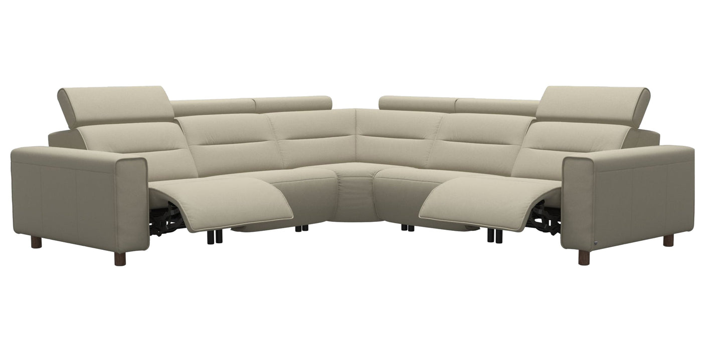 Emily Wide Arm | C22 Corner Sofa with 2 Power Seats