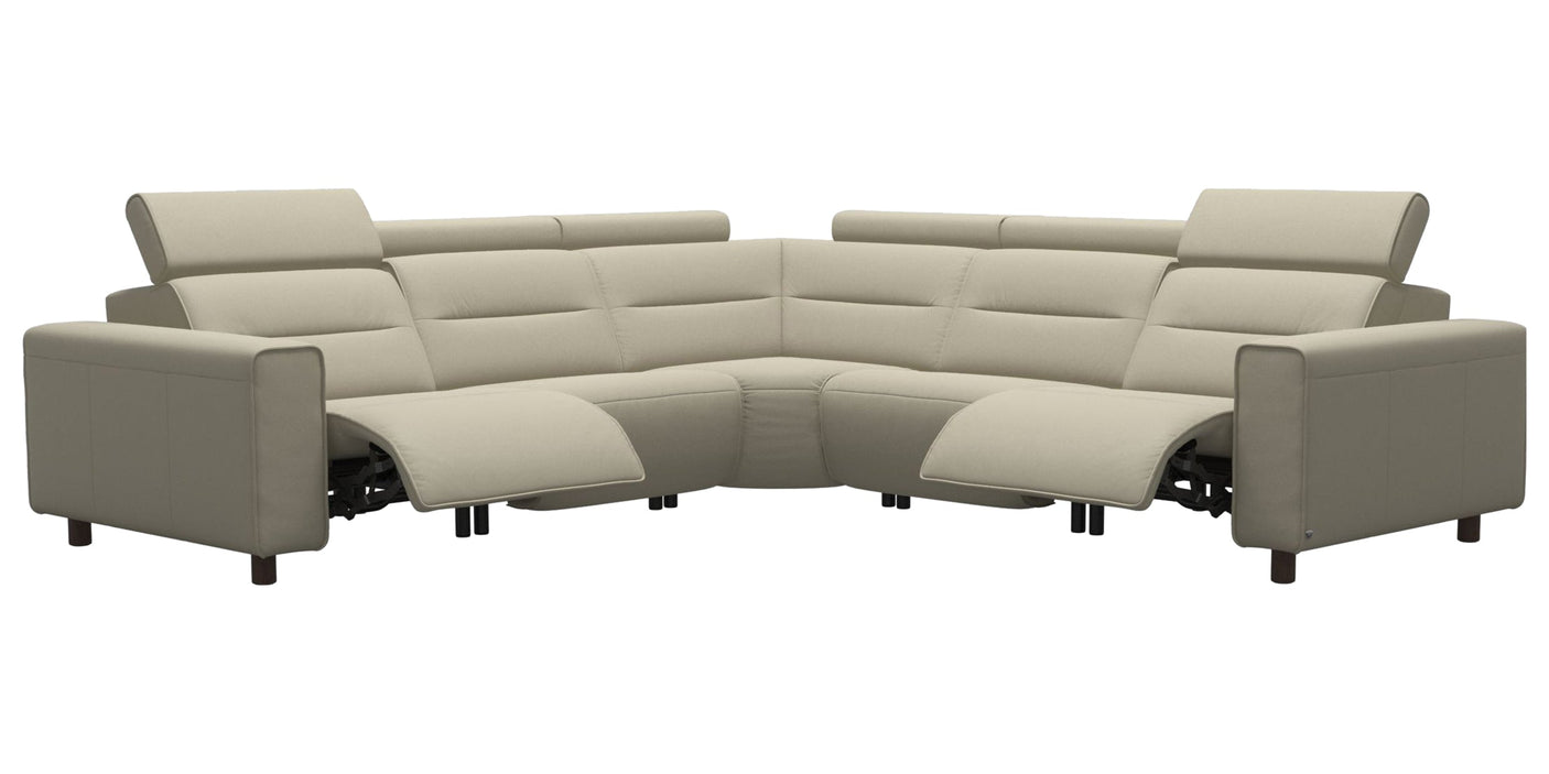 Emily Wide Arm | C22 Corner Sofa with 2 Power Seats