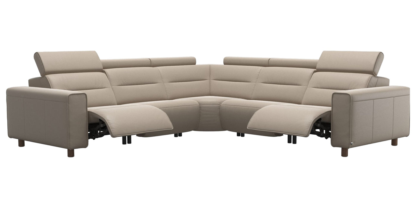 Emily Wide Arm | C22 Corner Sofa with 2 Power Seats