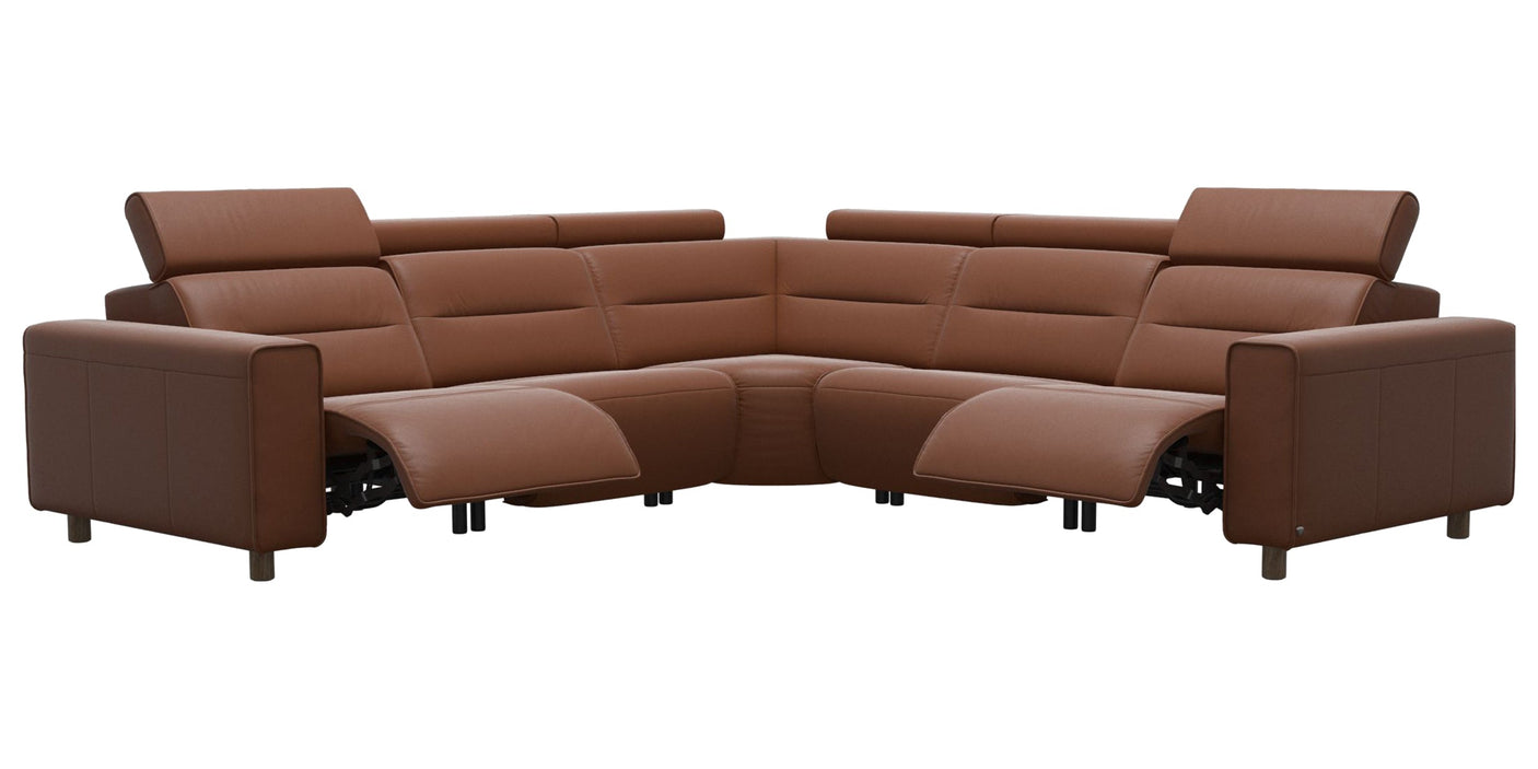 Emily Wide Arm | C22 Corner Sofa with 2 Power Seats