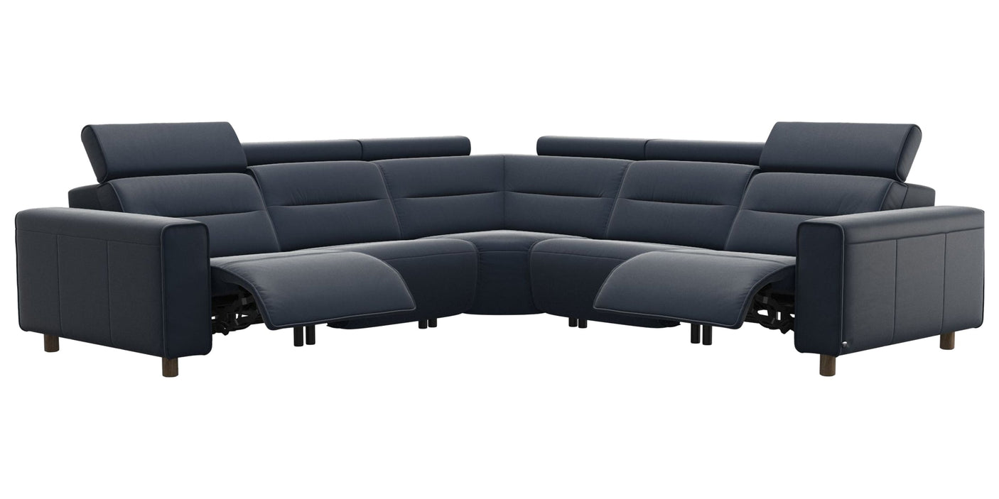 Emily Wide Arm | C22 Corner Sofa with 2 Power Seats