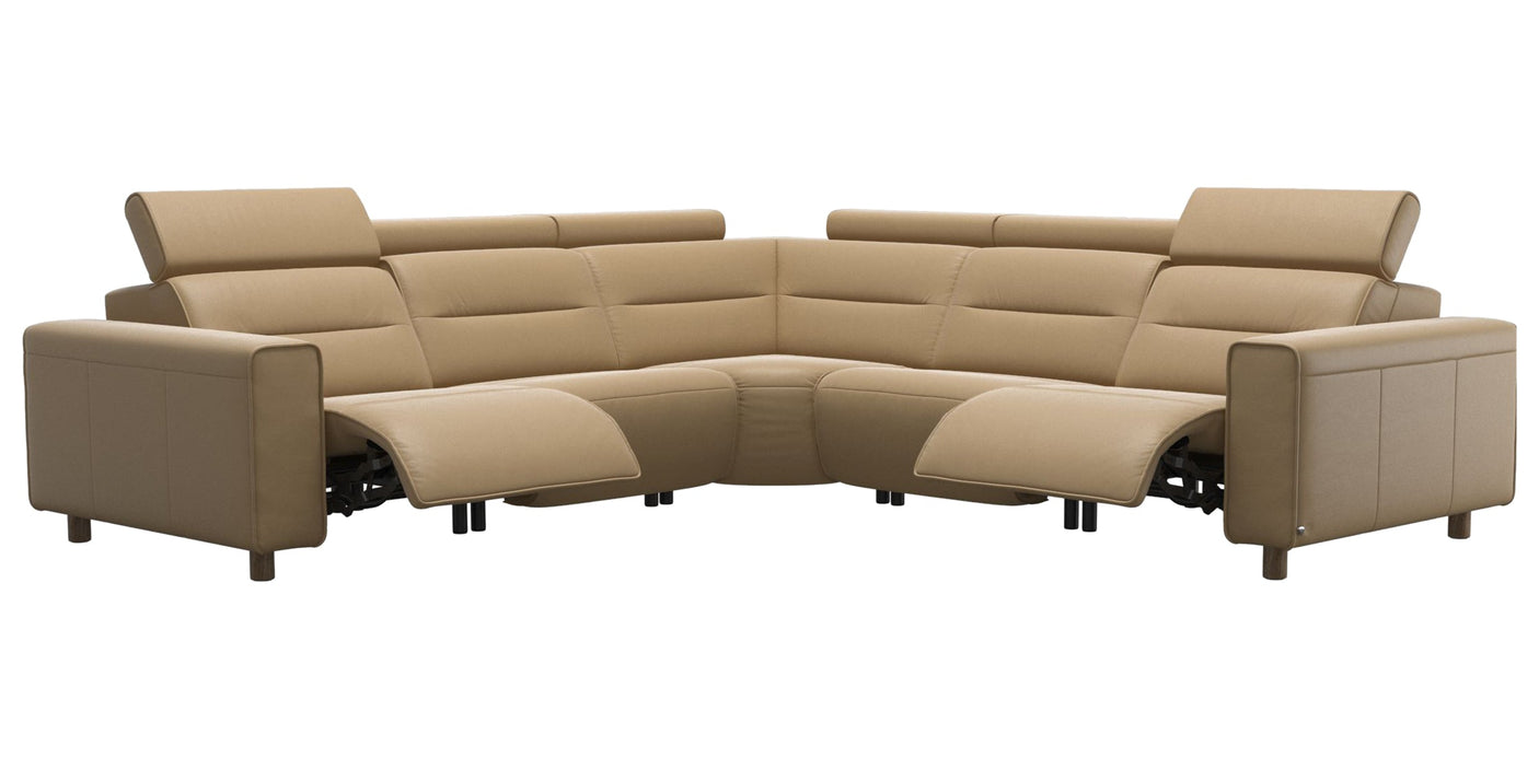 Emily Wide Arm | C22 Corner Sofa with 2 Power Seats