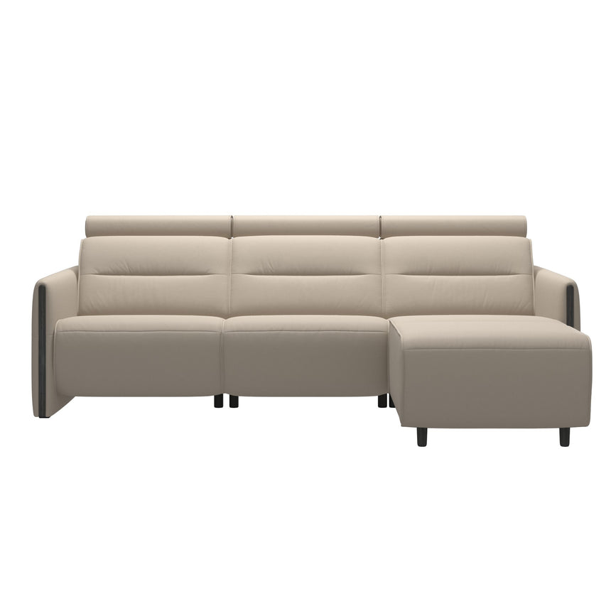 Emily Wood | 2-Seater Sofa with 1 Power Seat and 1 Long Seat
