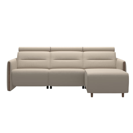 Emily Wood | 2-Seater Sofa with 1 Power Seat and 1 Long Seat