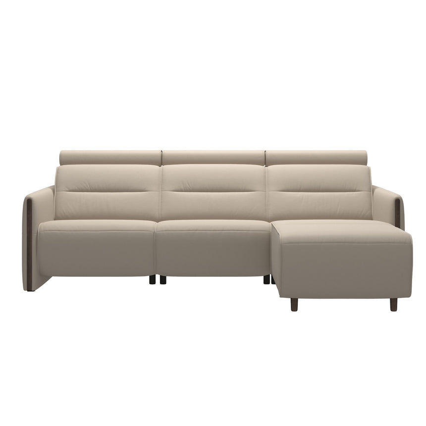 Emily Wood | 2-Seater Sofa with 1 Power Seat and 1 Long Seat