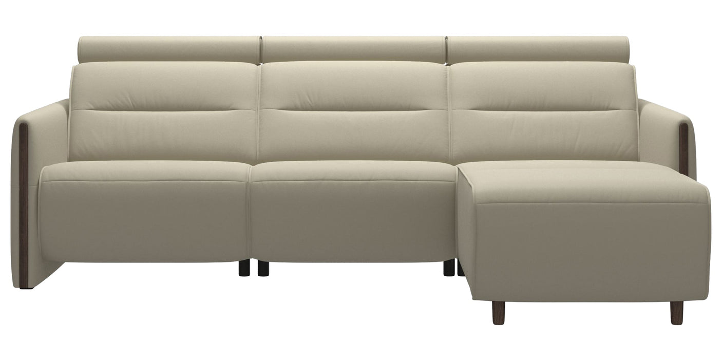 Emily Wood | 2-Seater Sofa with 1 Power Seat and 1 Long Seat