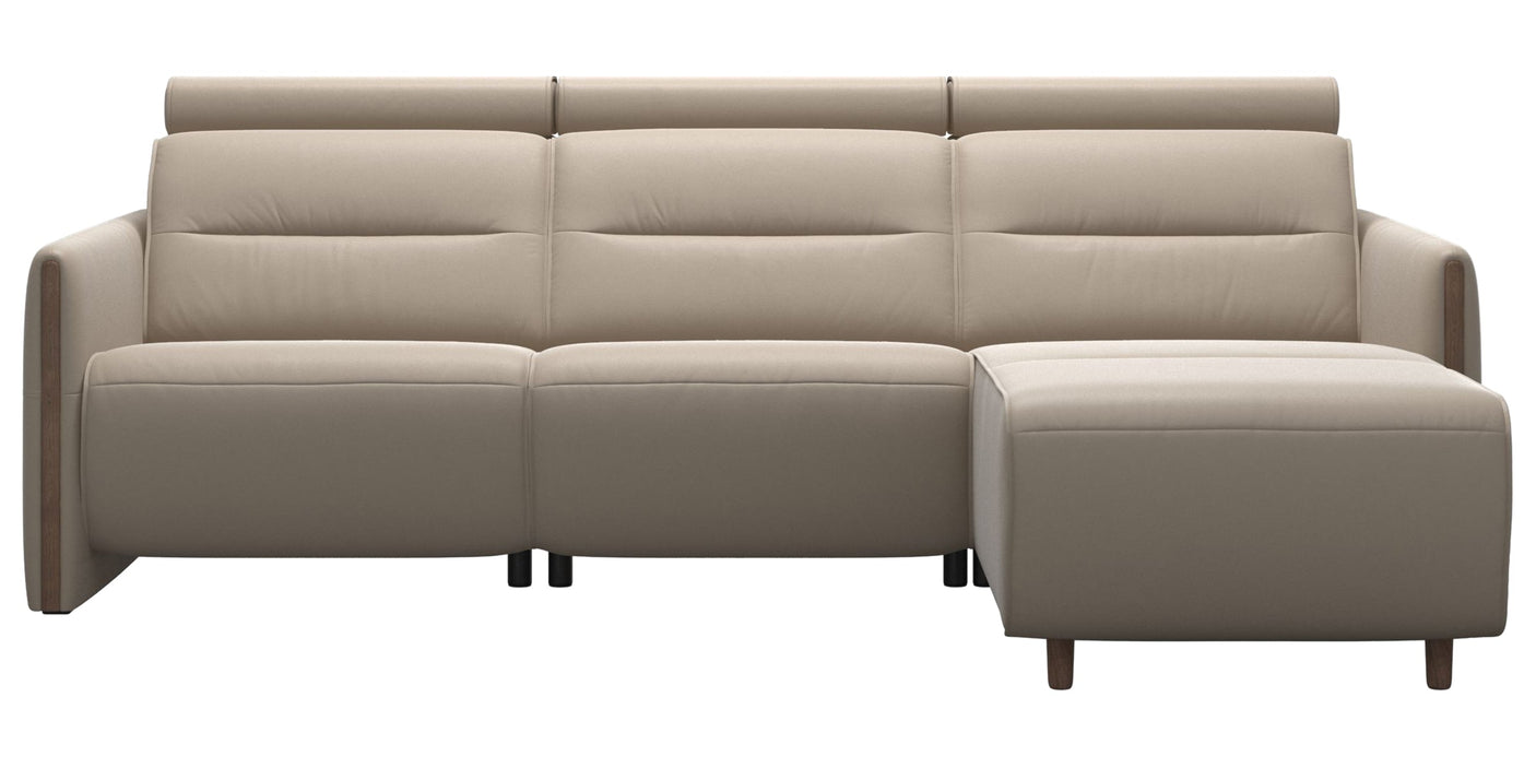 Emily Wood | 2-Seater Sofa with 1 Power Seat and 1 Long Seat